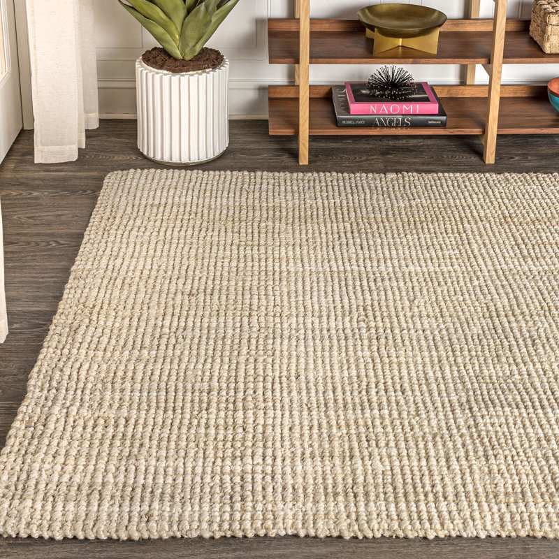 Dakota Fields Ehmann Handmade Handwoven Jute/Sisal Ivory Rug & Reviews
